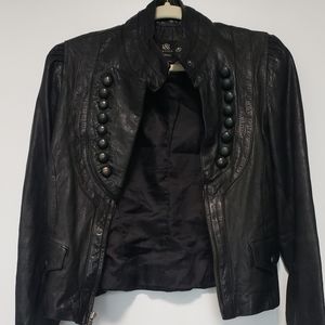 Leather jacket